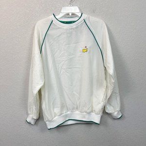 VTG Masters Slazenger Augusta National Golf Pullover Windbreaker Mens Medium